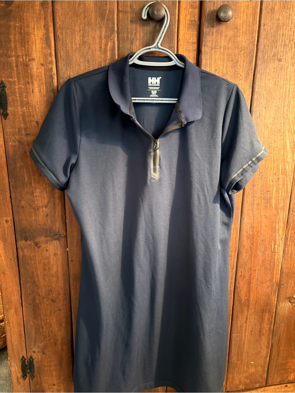 Helly Hansen Navy Short-Sleeve Zipper dress - women’s
